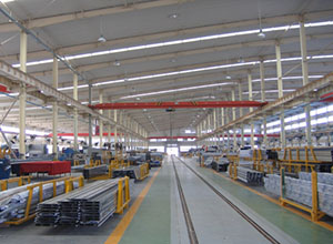 Profile production line